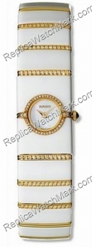 Rado Diaqueen Ladies White Ceramic Watch R23428902