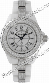 Chanel J12 Ladies Diamond Watch H1420