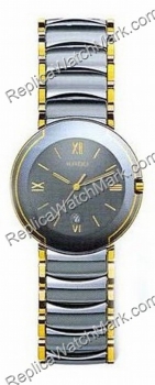 Rado Coupole Steel Gold-Tone / Mens Watch R22634142 ceramica di