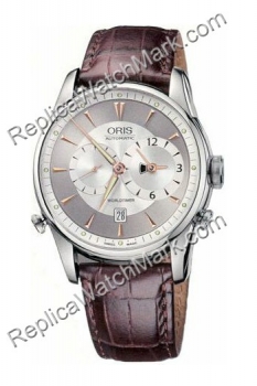 Oris Artelier Worldtimer Mens Watch 690.7581.40.51.LS