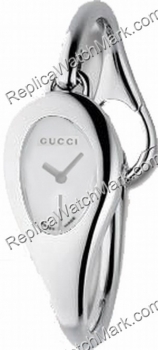 Gucci 103 eqüestre Série Prata Feminina Mini Dial Watch YA103505