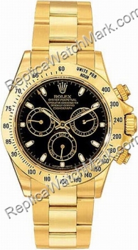 Rolex Oyster Perpetual Cosmograph Daytona 18kt Gold Mens Watch 1