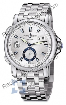 Ulysse Nardin Dual Time 42 mm Mens Watch 243-55-7-91