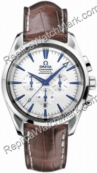 Aqua Terra Taille Omega Chronographe Big 2812.30.37