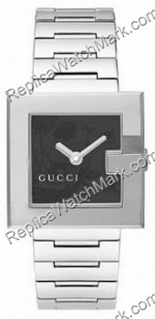 Gucci G-Watch 108G Black Flower Dial Ladies Watch YA108501