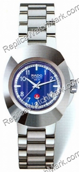 Rado acero clásico original Azul Hombres Reloj automático R12636