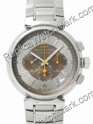 Replica Louis Vuitton Watch weißes Zifferblatt mit Edelstahlband