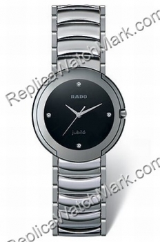 Rado Coupole Jubilé Mens acier Diamond Watch céramique R22622712