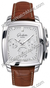 Glashutte сенатор Karree Chronograph Мужские часы 39-31-53-52-04