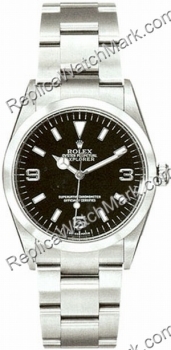 Swiss Rolex Oyster Perpetual Explorer Mens Watch 114270-BKAO