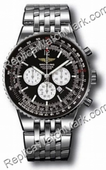 Breitling Navitimer Heritage Steel Black Mens Watch A3534012BLK