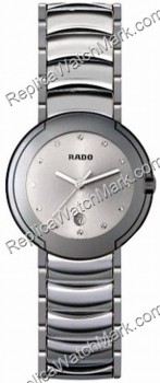 Rado Platino Coupole de tono de cerámica Reloj para hombre R2259