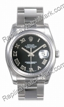 Swiss Rolex Oyster Perpetual Datejust Mens Watch 116200-BKSO
