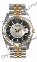 Suiza Hombres Rolex Oyster Perpetual Datejust Mira 116233-SBKSJ