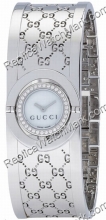 Gucci 112 Twirl Edelstahl Armreif Damenuhr YA112511  Gucci 112 Twirl Edelstahl Armreif Damenuhr YA112511