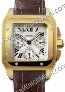 Cartier Santos 100 Cronógrafo w20096y1 Cartier Santos 100 Cronógrafo w20096y1
