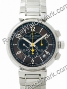 Replica Louis Vuitton Montre cadran blanc avec bande en acier in  Replica Louis Vuitton Montre cadran blanc avec bande en acier in