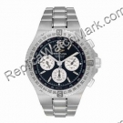 Breitling Mens professionnel en acier Hercules Black Watch A3936  Breitling Mens professionnel en acier Hercules Black Watch A3936