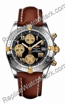 Breitling Chrono Cockpit Windrider jaune 18 kt Mens Steel Gold B  Breitling Chrono Cockpit Windrider jaune 18 kt Mens Steel Gold B