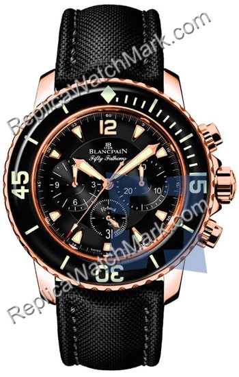 Blancpain Fifty Fathoms Flyback hombre Cronógrafo Reloj 5085F-36