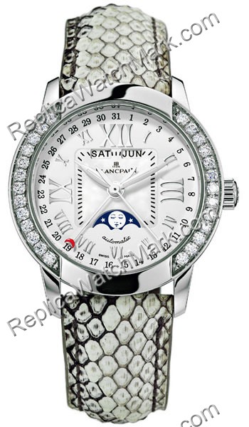 Blancpain Lunar Moonphase Ladies Watch 3253-6044-56B