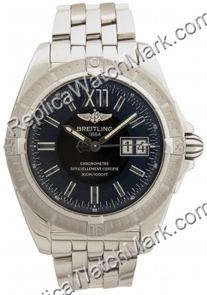 Breitling Windrider Cockpit Steel Black Mens Watch A4935011-B7-3 - Click Image to Close