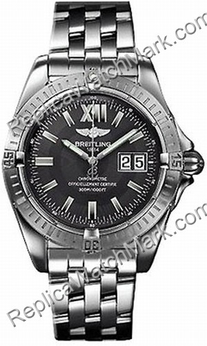 Breitling Windrider Cockpit Steel Grey Mens Watch A4935011-F5-36 - Click Image to Close