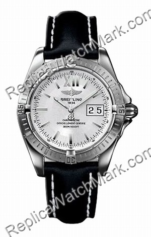Breitling Windrider Cockpit Steel Black Mens Watch A4935011-G5-4 - Click Image to Close