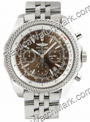 Breitling Bentley Motors Chronograph Steel Bronze Mens Watch A25 - Click Image to Close