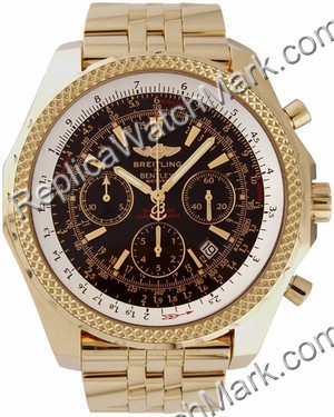 Breitling Bentley Motors Limited Edition 18kt Yellow Gold Mens W - Click Image to Close