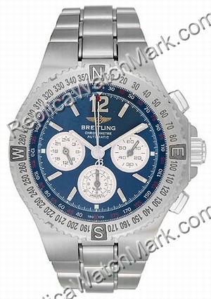 Breitling Professional Hercules Steel Blue Mens Watch A39362-C5- - Click Image to Close