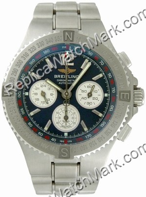 Breitling Professional Hercules Steel Blue Mens Watch A3936310-C - Click Image to Close