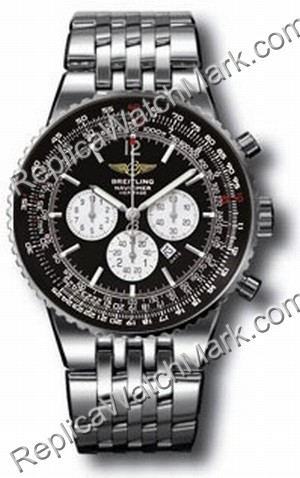 Breitling Navitimer Heritage Steel Black Mens Watch A3534012BLK - Click Image to Close