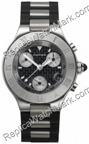 Cartier Must 21 Chronoscaph w10198u2