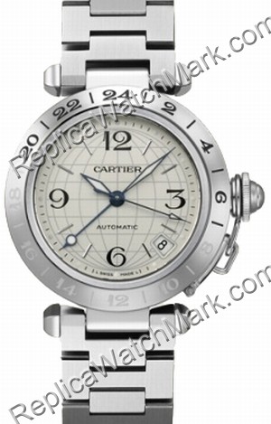 Cartier Pasha GMT w31078m7 - Click Image to Close