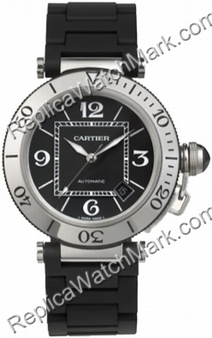 Cartier Pasha Seatimer w31077u2 - Click Image to Close
