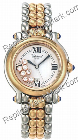 Chopard Happy Sport Steel & Gold 278237-4013 (27/8237-23)