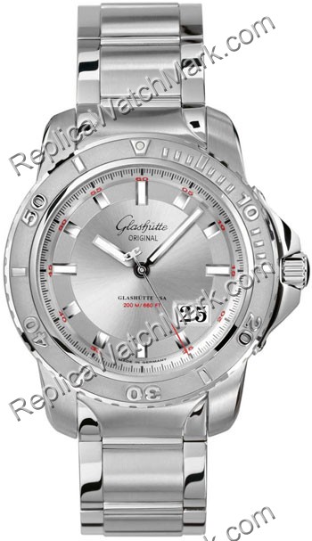 Glashutte Sport Evolution Panoramadatum Mens Watch 39-42-44-04-1