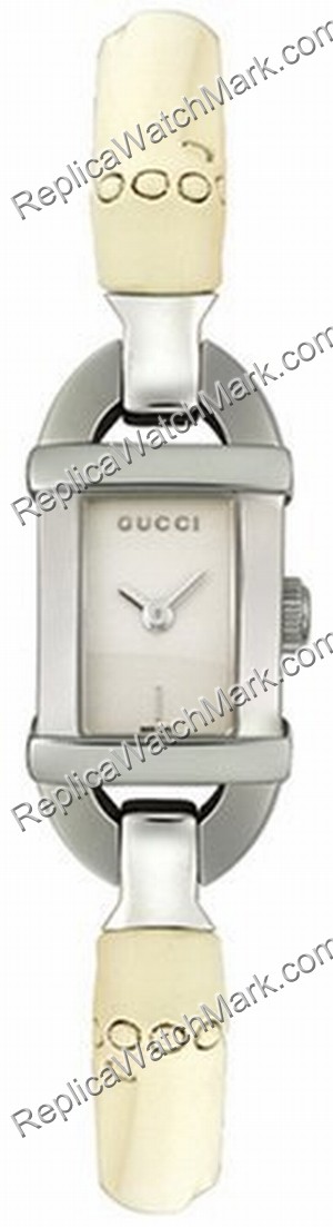 Gucci 6800 серии Дамы Слоновой Кости Bamboo Часы YA068534