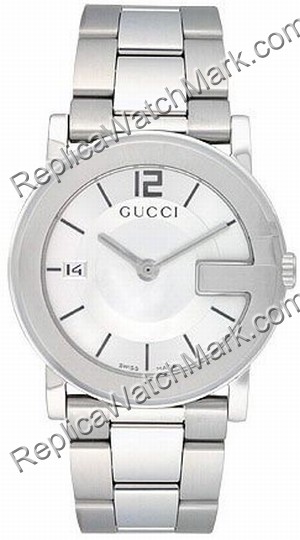 Gucci G-Watch 101G Steel Round Midsize Watch YA101406