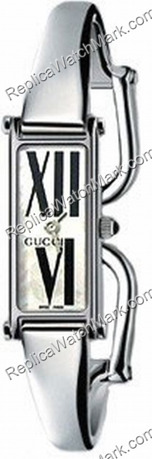 Gucci 1500 Series numeral romano Ladies Watch Branco YA015542