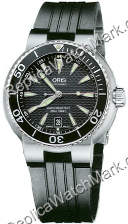 Oris TT1 buzos para hombre Fecha Reloj 733.7533.84.54.RS - Haga click en la imagen para cerrar