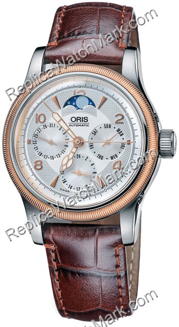 Mens Complicação Oris Big Crown ver 581.7566.43.61.LS