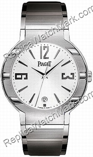 Piaget Polo para hombre de 18 quilates de oro blanco reloj G0A26