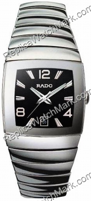 Rado Sintra Платиновый тона Керамические Черные Мужские Часы R13599152