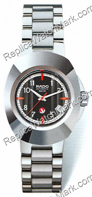 Rado acero Clásico Original Negro Hombres Reloj automático R1263