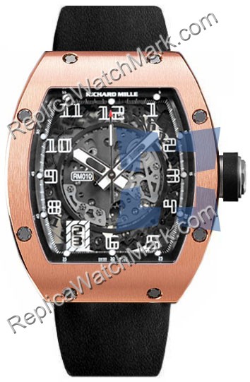 Richard Mille RM 010 Мужские часы RM010-RG - закрыть