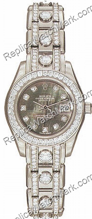 Rolex Oyster Perpetual Lady Datejust Ladies Watch Diamond Pearlm