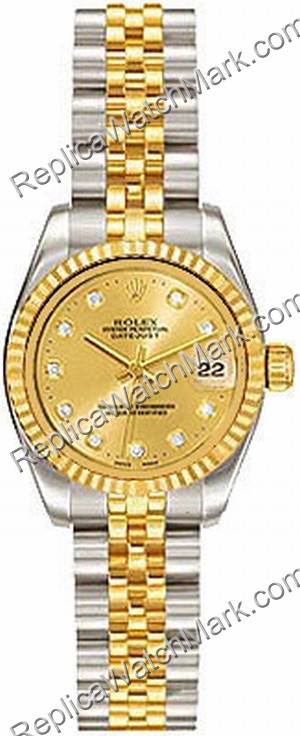 Rolex Oyster Perpetual Lady Datejust Ladies Watch 179.173 CDJ-