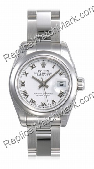 Rolex Oyster Perpetual Datejust señoras reloj dama 179160-WRO - Haga click en la imagen para cerrar